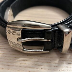 Genuine Suede & Leather Lined Belt
